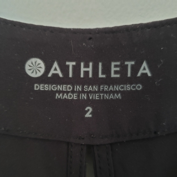 Athleta Mercer wide leg crop sleeveless jumpsuit 2 - Picture 16 of 16